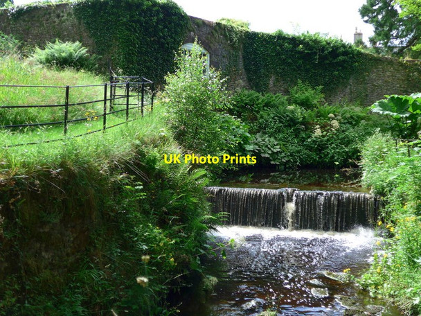 Photo 6"x4" The weir at Geilston Cardross\/NS3477 c2015