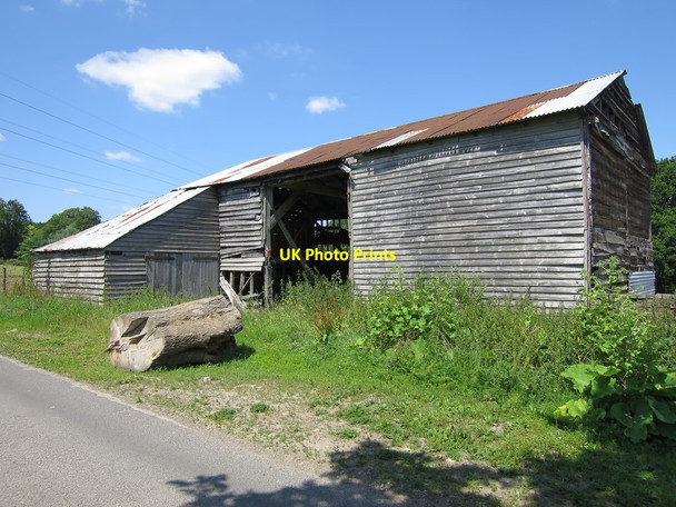 Photo 6"x4" Barn at Attwater Farm Crit Hall c2015 P3