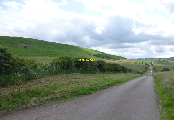 Photo 6"x4" Minor road heading towards Weetwood Bridge East Horton c2015