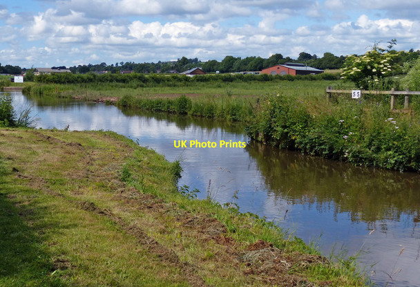 Photo 6"x4" Trent & Mersey Canal near Aston Marina Aston-By-Stone c2015