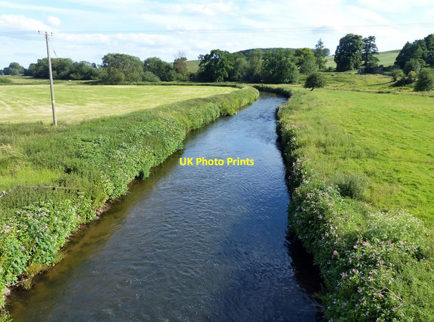 Photo 6"x4" River Trent viewed from Weston Bridge Salt c2015