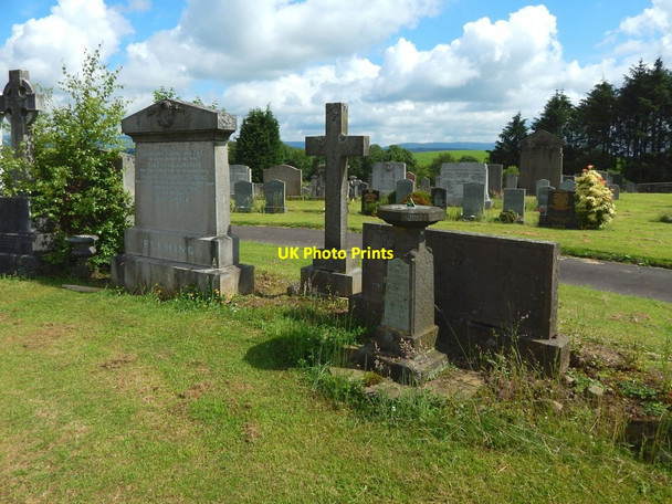 Photo 6"x4" New Kilpatrick Cemetery Milngavie c2015