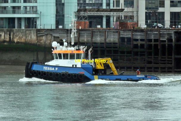 Photo 6"x4" Tessa F, River Mersey Seacombe c2015