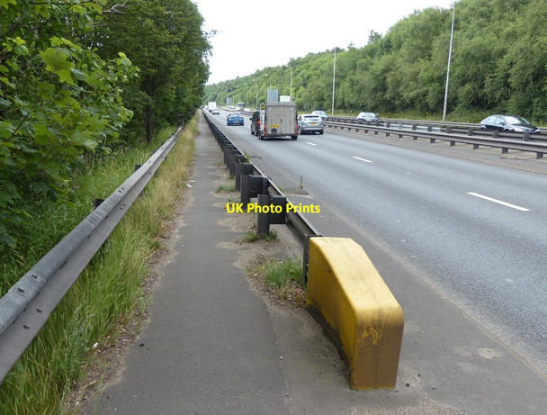 Photo 6"x4" South along the A500 Queensway Stoke-on-Trent c2015