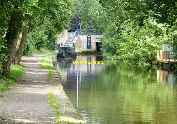 Photo 6"x4" Canal near Hemheath Bridge No 106 Hem Heath c2015
