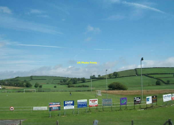 Photo 6"x4" The grounds of Ballynahinch United FC Ballynahinch c2015