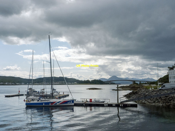 Photo 6"x4" Yachts at the pontoon, Kyle of Lochalsh Kyle of Lochalsh\/Caol Loch Ailse c2015