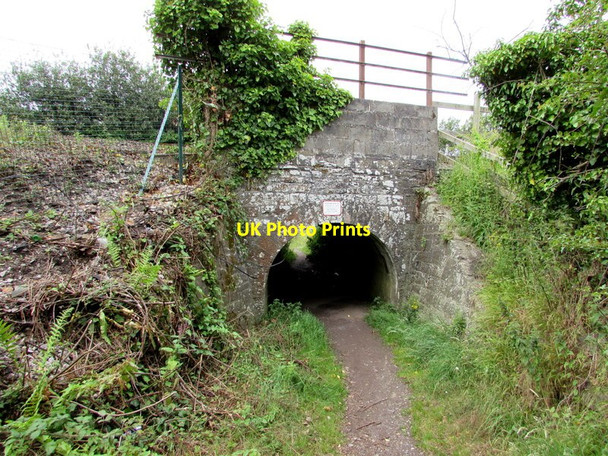 Photo 6"x4" Very low railway bridge, Tanylan near Kidwelly Broadlay c2015
