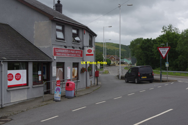 Photo 6"x4" Llanrhystud Post Office Llanrhystud c2015