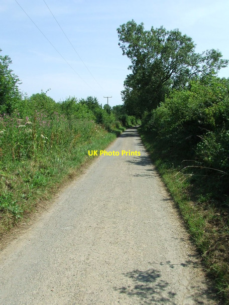 Photo 6"x4" Minor Road Saxmundham c2015