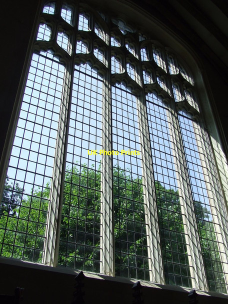 Photo 6"x4" Church Window Saxmundham c2015