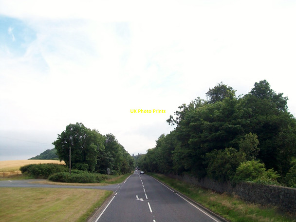 Photo 6"x4" The A24 running southwards alongside the park wall of Seaforde House Seaforde c2015