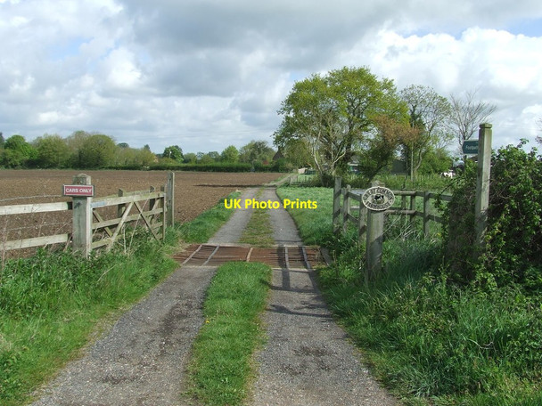 Photo 6"x4" Farm Entrance Great Common\/TM3787 c2015