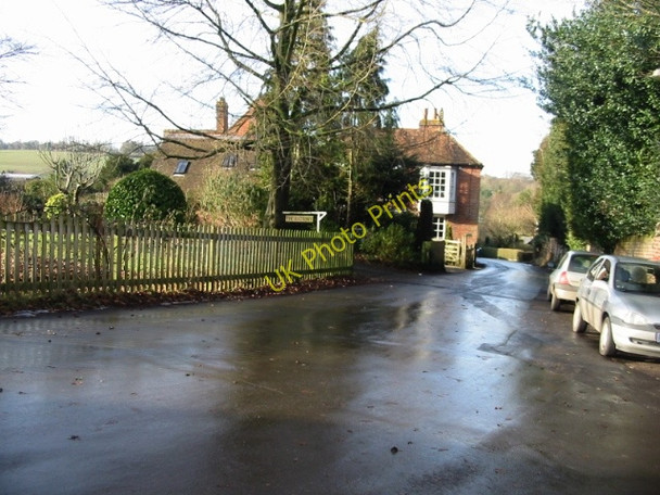 Photo 6"x4" View of The Street, Barham, from junction with Rectory Lane Barham\/TR2050 c2009
