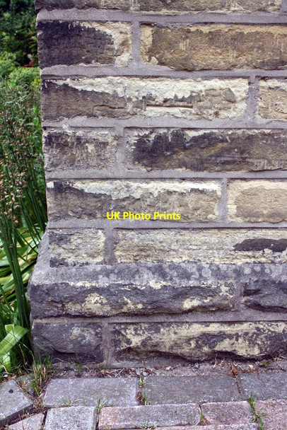 Photo 6"x4" Benchmark on #3 Albert Road Shipley\/SE1437 c2015