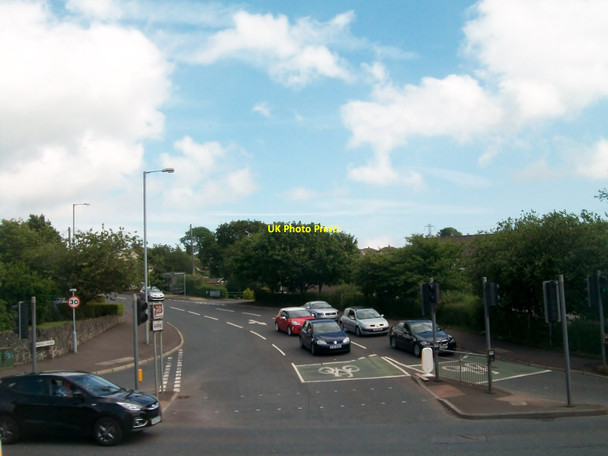 Photo 6"x4" Cairnshill Road at its junction with the A24 Carryduff c2015
