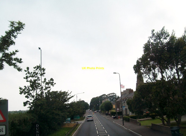 Photo 6"x4" Entering Dundrum from the north on the A2 Dundrum\/J4036 c2015