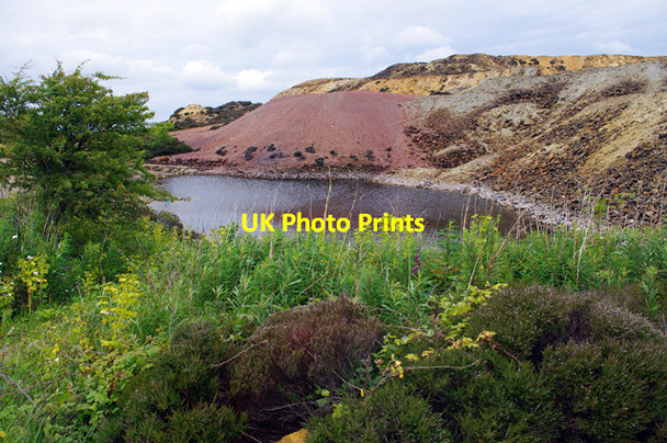 Photo 6"x4" Old pond, Parys Mountain Tyddyn Dai c2015