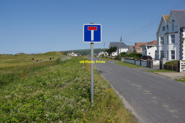 Photo 6"x4" No through road at Ynyslas Aberlerry c2015