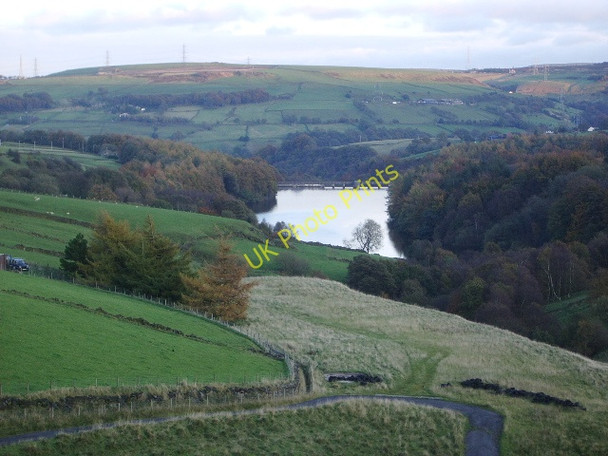 Photo 6"x4" Ryburn Reservoir Pike End c2008