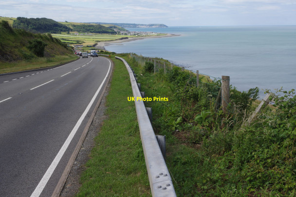 Photo 6"x4" A487 towards Aberaeron Aberarth c2015