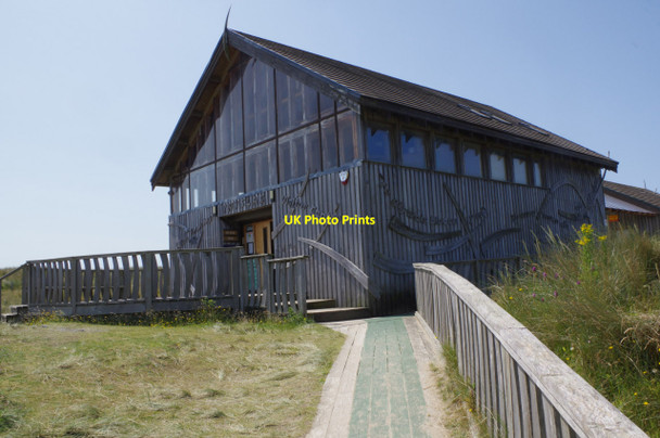 Photo 6"x4" Ynyslas Visitor Centre Ynys Tachwedd\/SN6093 c2015