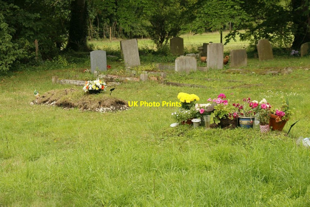 Photo 6"x4" Corner of the Churchyard Wallingford c2015