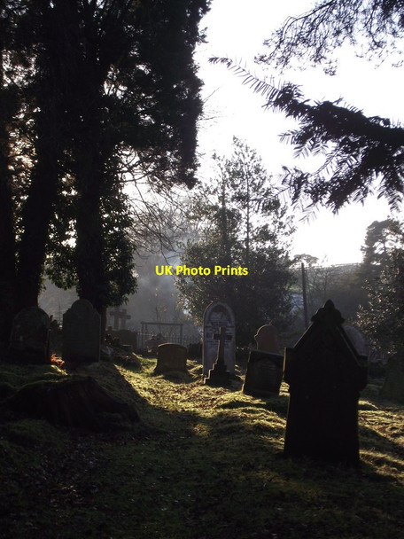 Photo 6"x4" Graveyard, St Michaels, Munslow Munslow c2014