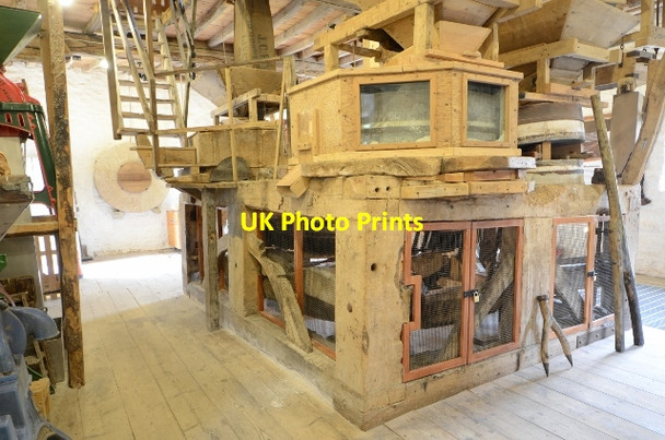 Photo 6"x4" Heron Mill - Lowder Frame Beetham\/SD4979 c2015
