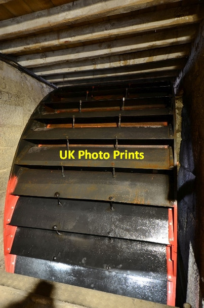 Photo 6"x4" Heron Mill - Waterwheel Beetham\/SD4979 c2015