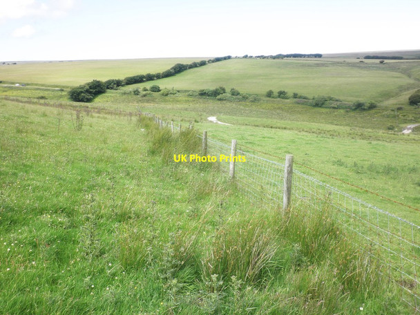 Photo 6"x4" Looking towards Great Vintcombe Simonsbath c2015