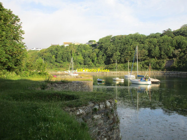 Photo 6"x4" High tide in Solva Harbour Lower Solva c2015