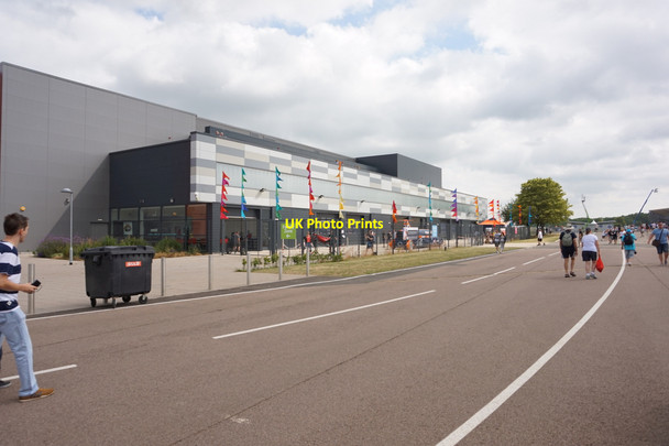 Photo 6"x4" Silverstone UTE building at Silverstone Cattle End c2015