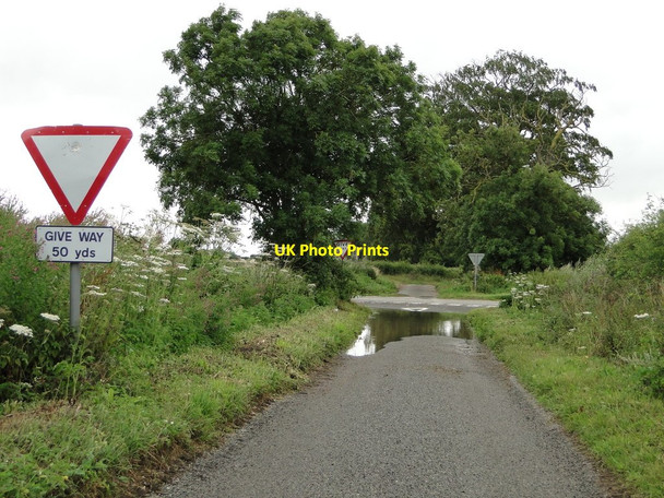 Photo 6"x4" A small flood after heavy overnight rain at Gayton Gayton Thorpe c2015