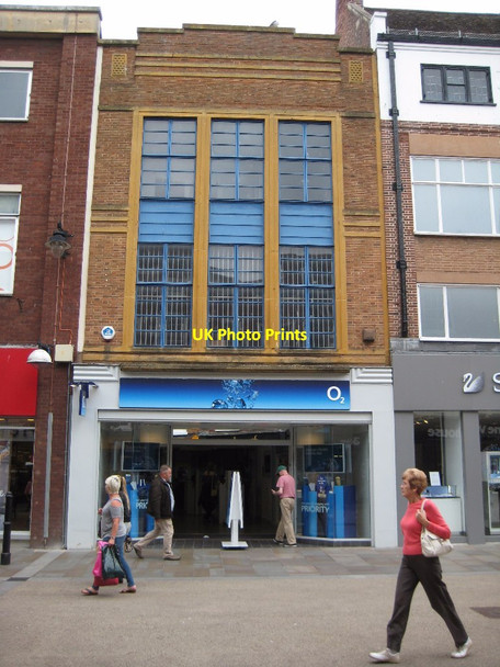 Photo 6"x4" Art Deco facade, Worcester High Street Worcester c2015