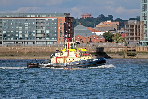 Photo 6"x4" Svitzer Bidston, River Mersey Seacombe c2015