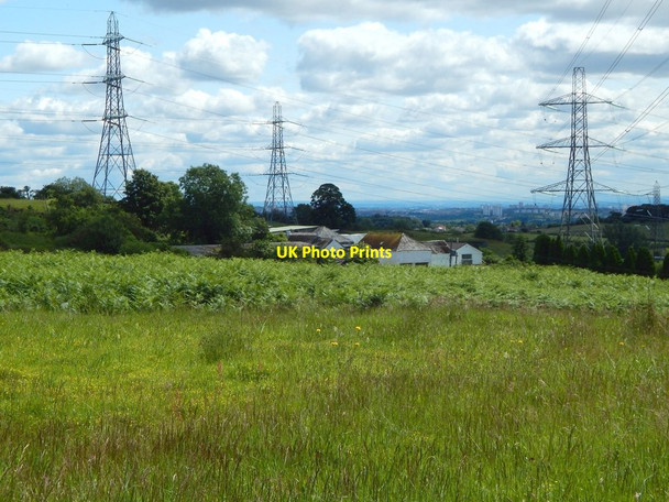 Photo 6"x4" View to Law Bearsden c2015