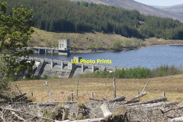 Photo 6"x4" Errochty Dam Trinafour c2015
