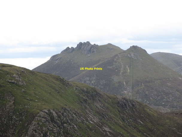 Photo 6"x4" The iconic Slieve Bearnagh viewed from Slieve Commedagh Kilcoo c2015