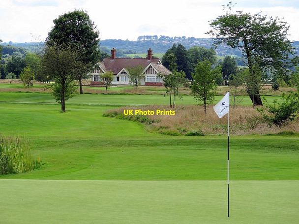 Photo 6"x4" Close House Golf Course Ryton\/NZ1564 c2015