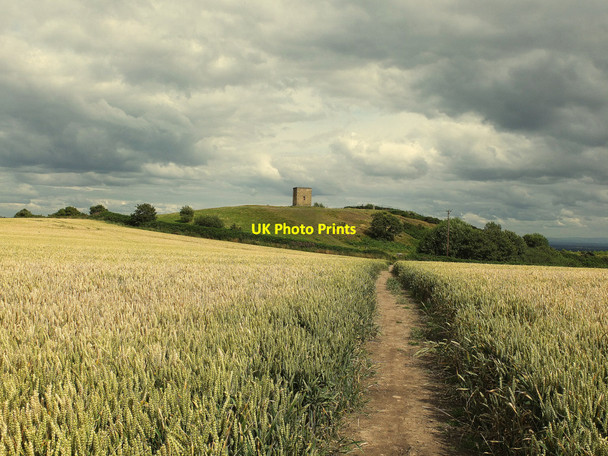 Photo 6"x4" Approaching Billinge Hill from Houghwood Billinge c2015