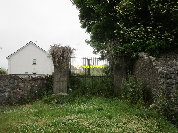 Photo 6"x4" Gate to an abandoned burial ground Crinkill c2015