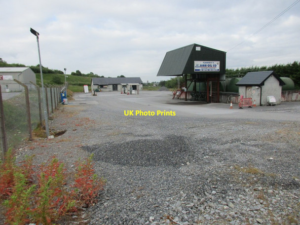 Photo 6"x4" Birr Oil Company depot Birr c2015