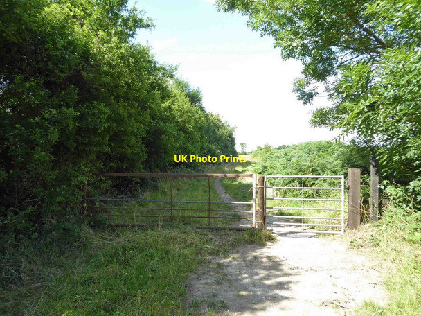 Photo 6"x4" Leeds Country way leaving Biggin Farm Wike c2015