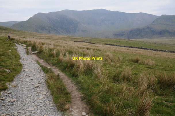 Photo 6"x4" The Snowdon Ranger Path Betws Garmon c2015