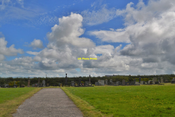 Photo 6"x4" Cemetery At Treffgarne Owen Penyfeidr c2015
