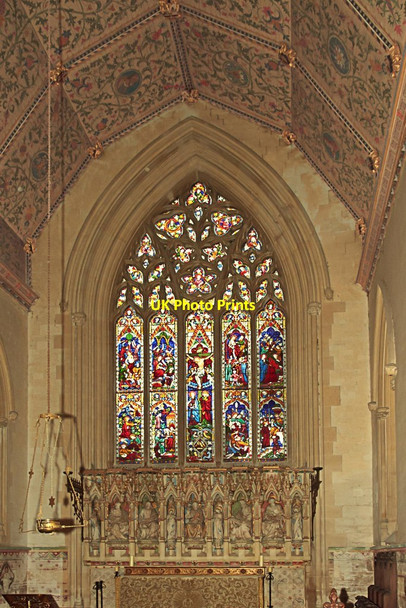 Photo 6"x4" East Window St Mary's West Tofts West Tofts\/TL8392 c2015