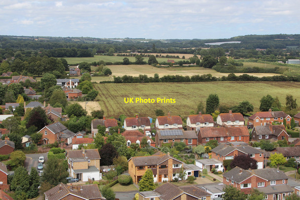 Photo 6"x4" Court Lane, Hadlow Golden Green c2015