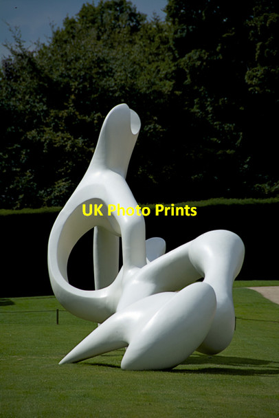 Photo 6"x4" A Henry Moore at Yorkshire Sculpture Park West Bretton\/SE2813 c2015