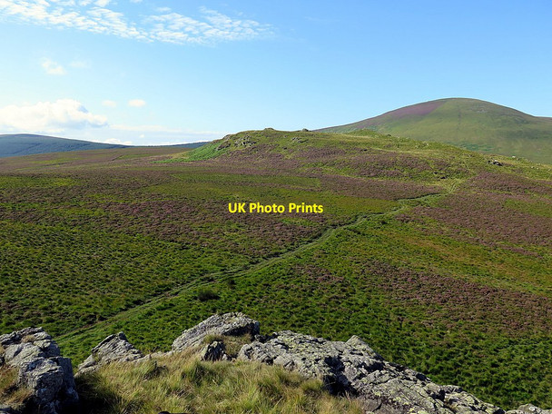 Photo 6"x4" Long Crags & Hedgehope Hill from Housey Crags Housey Crags c2015